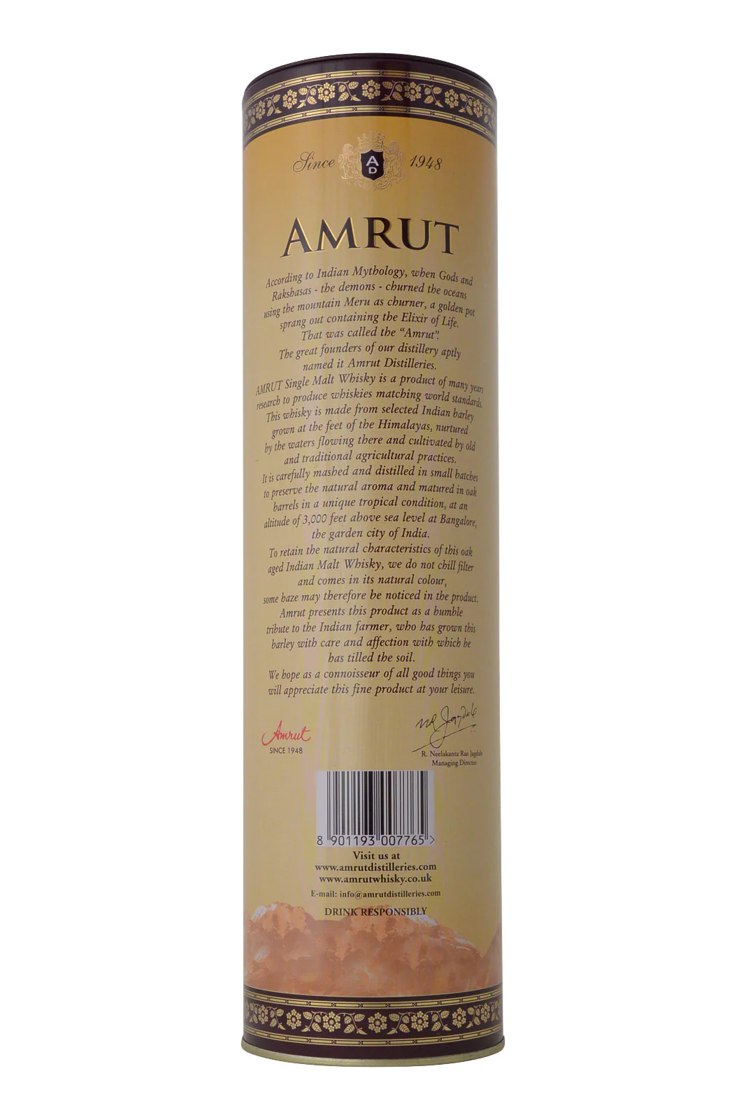 Amrut Indian Single Malt - Image 5