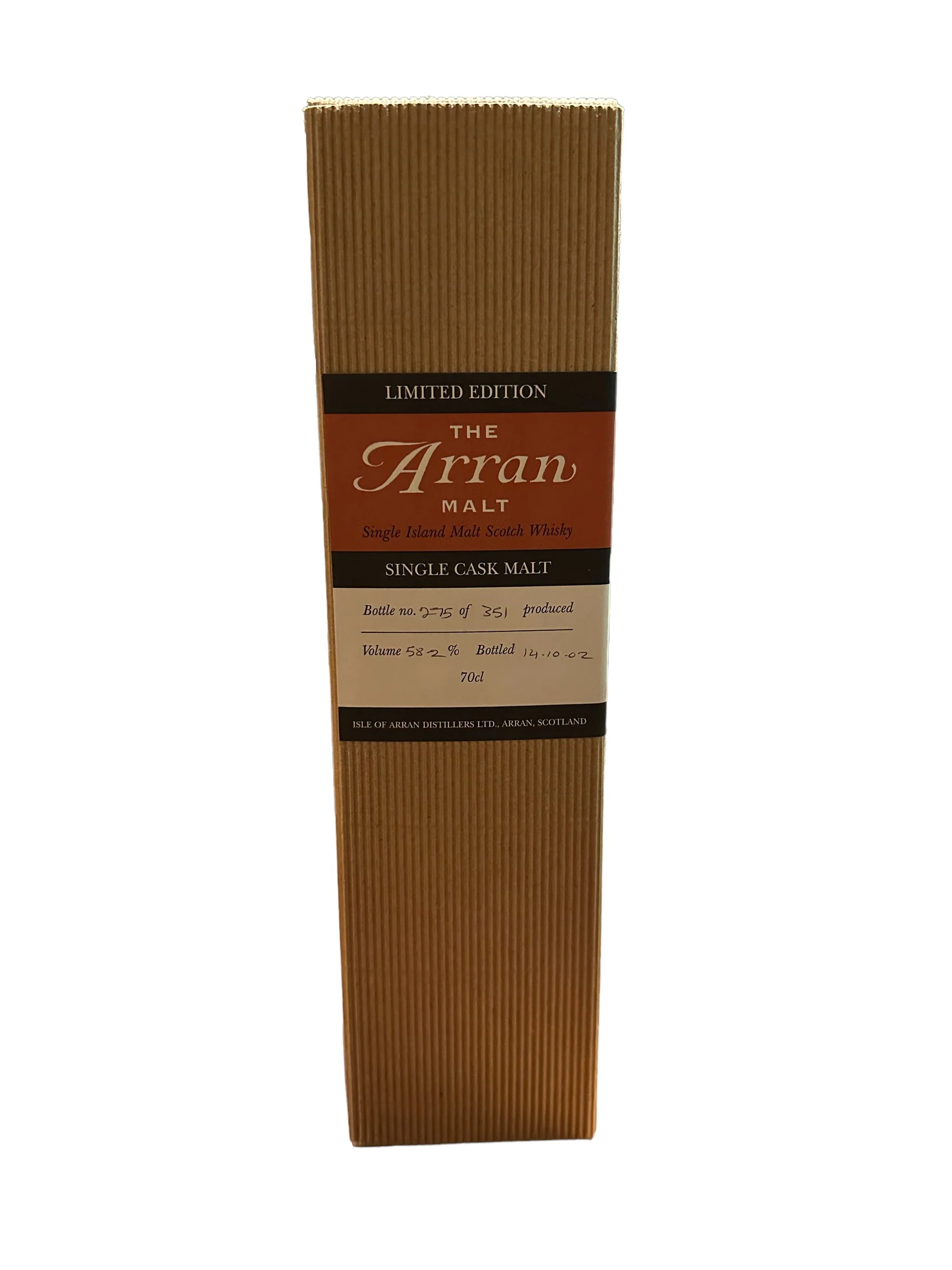 Arran Single cask bottling  275 / 351 - Image 3