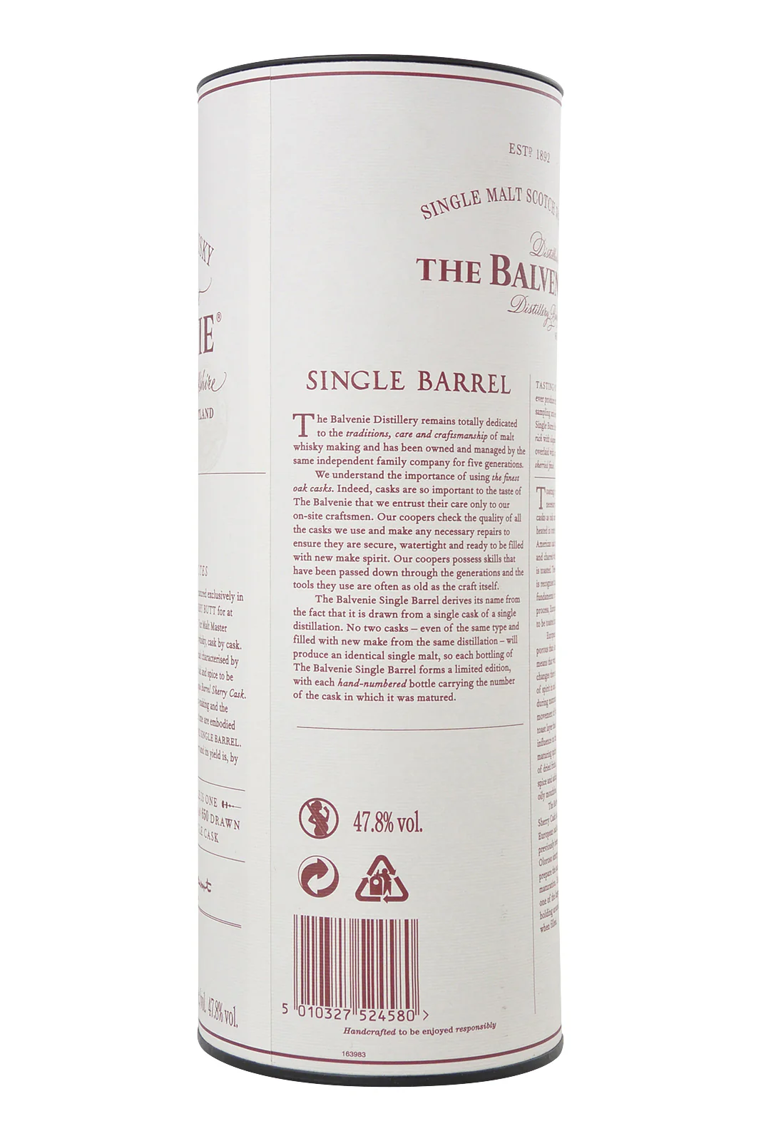 Balvenie 15 Year Old Single Barrel Sherry cask - Image 6