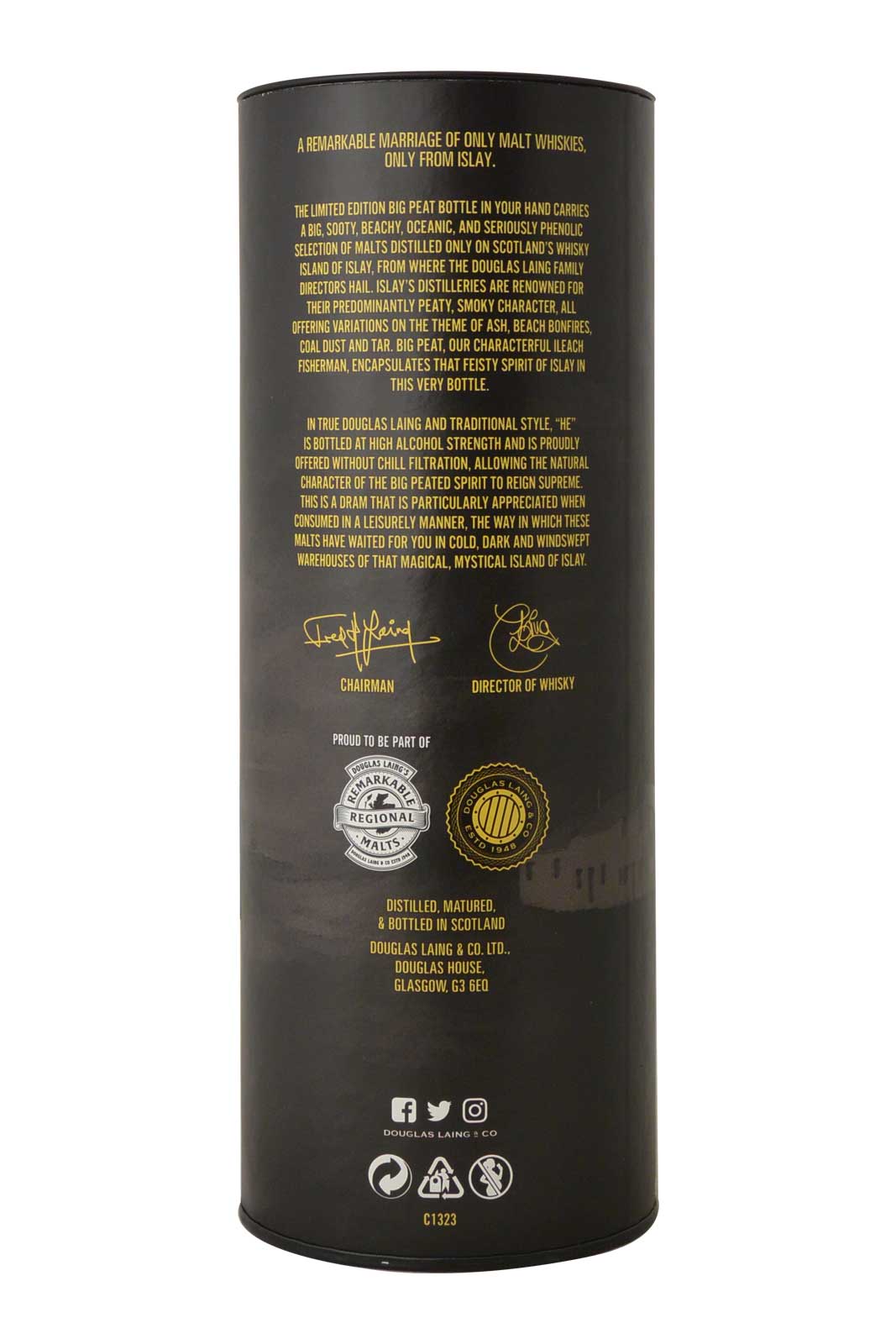 Big Peat World Tour The Bruges Edition - Islay Blended Malt Scotch Whisky - Image 5