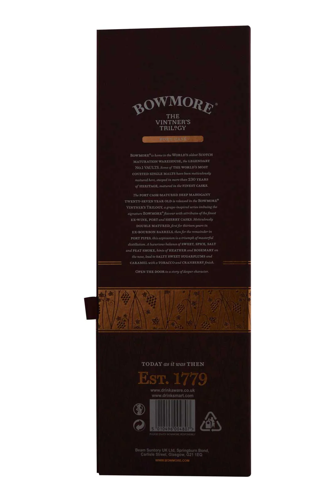 Bowmore 27 Year Old Port Cask The Vintner's Trilogy - Image 5