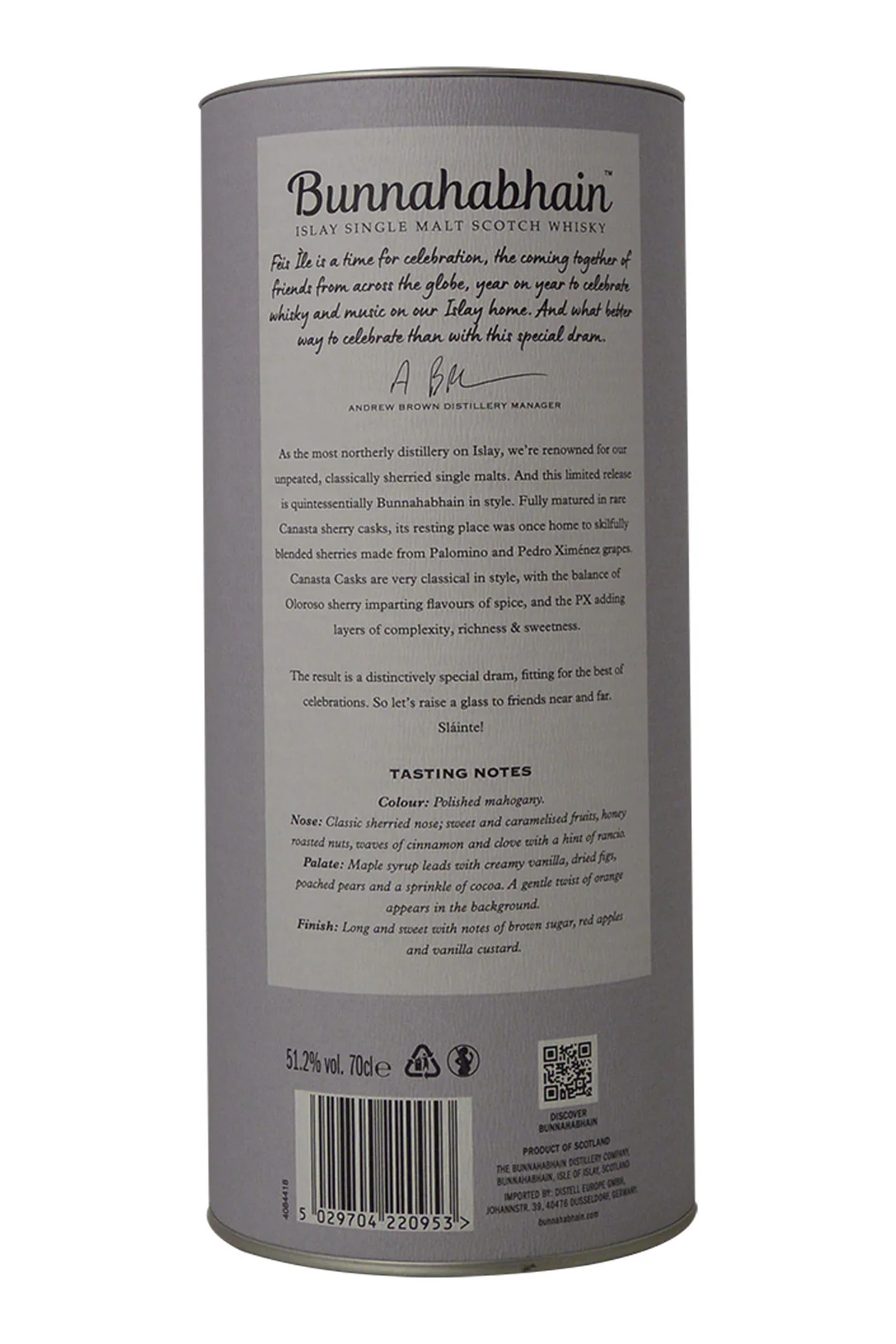 Bunnahabhain Feis Ile 2023 -  Canasta Cask Matured - Image 5