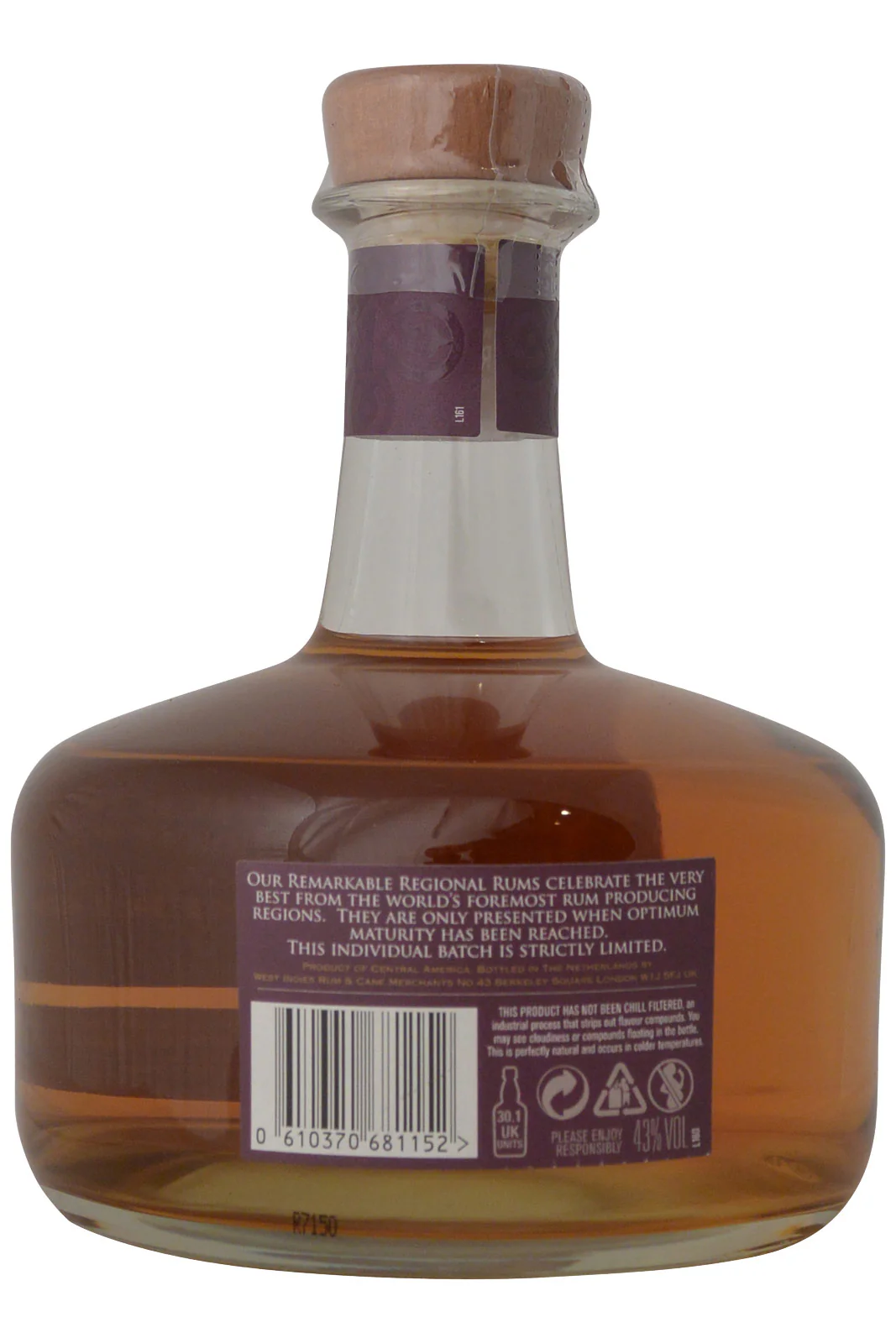 West Indies Rum & Cane Central America Rum XO - Image 3