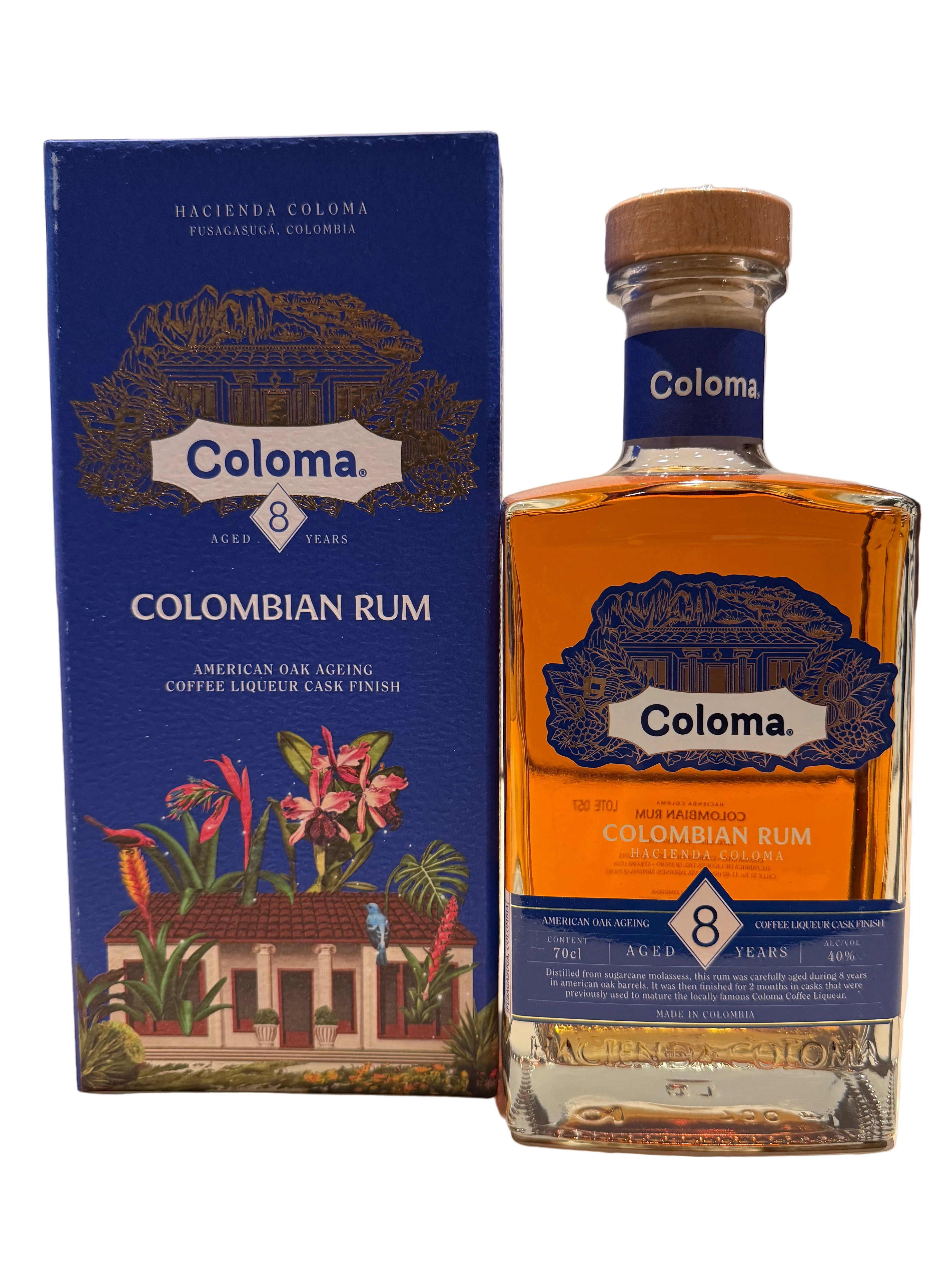 Coloma Colombian Rum 8 Year Old Coffee Liqueur Cask Finish - Image 3
