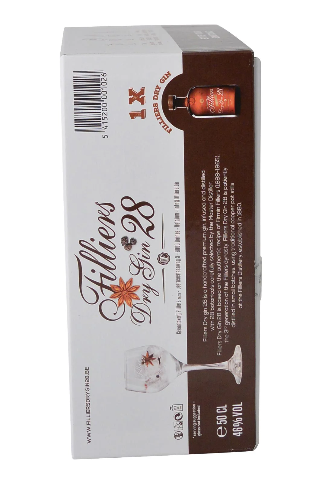 Filliers Dry Gin 28 + 10 x Originario Botanicals Spiced - Image 3