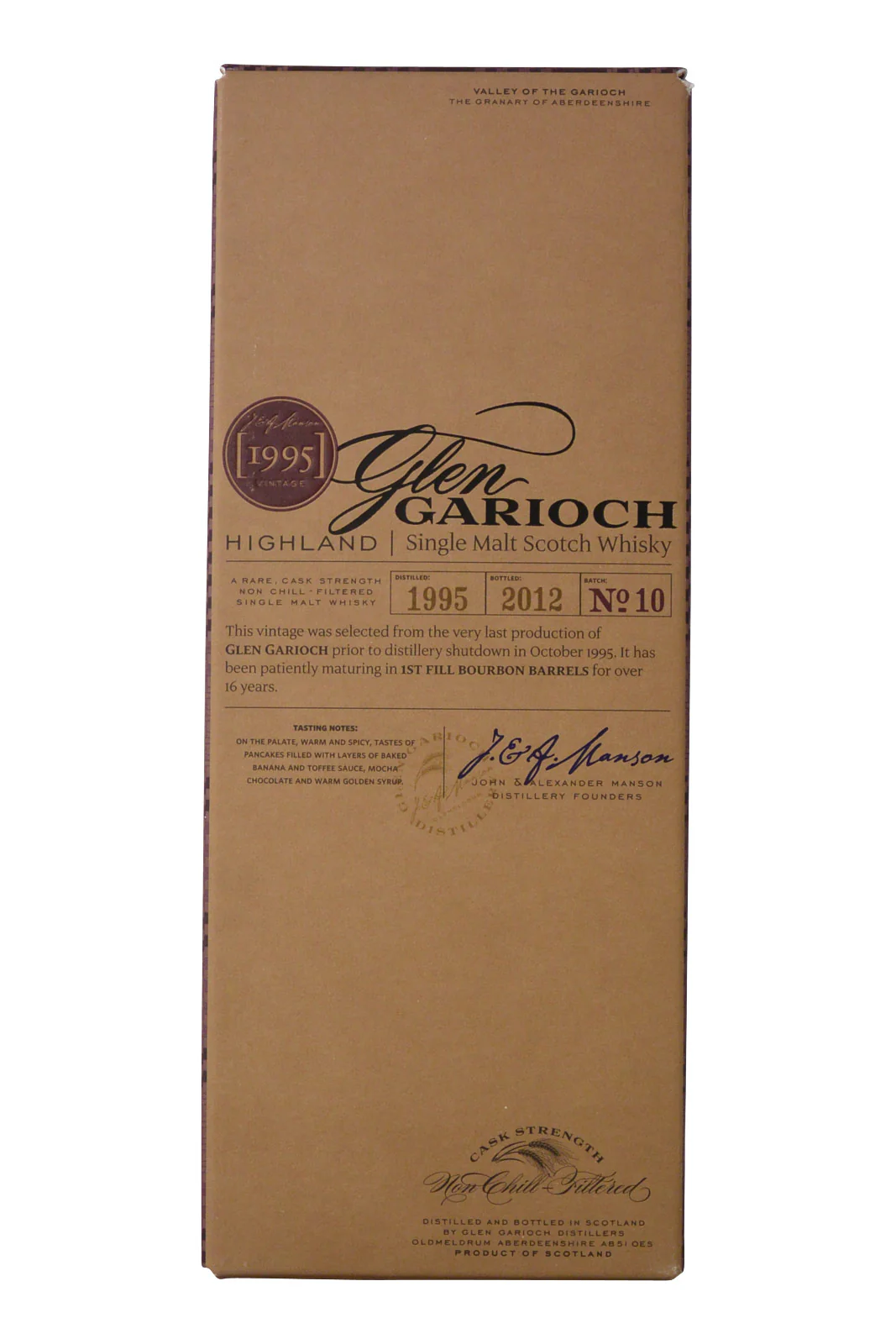 Glen Garioch 1995 - 2012 Batch 10 - Image 4