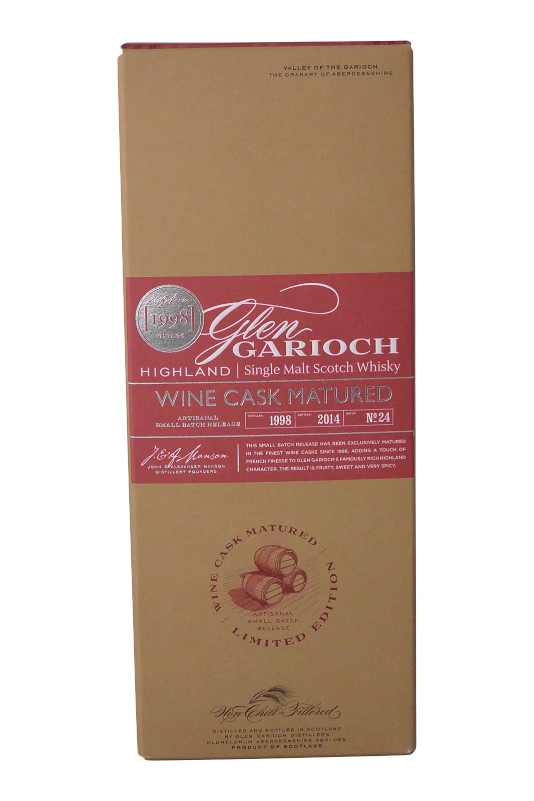 Glen Garioch Wine Cask Matured 1998/2014 - Image 4