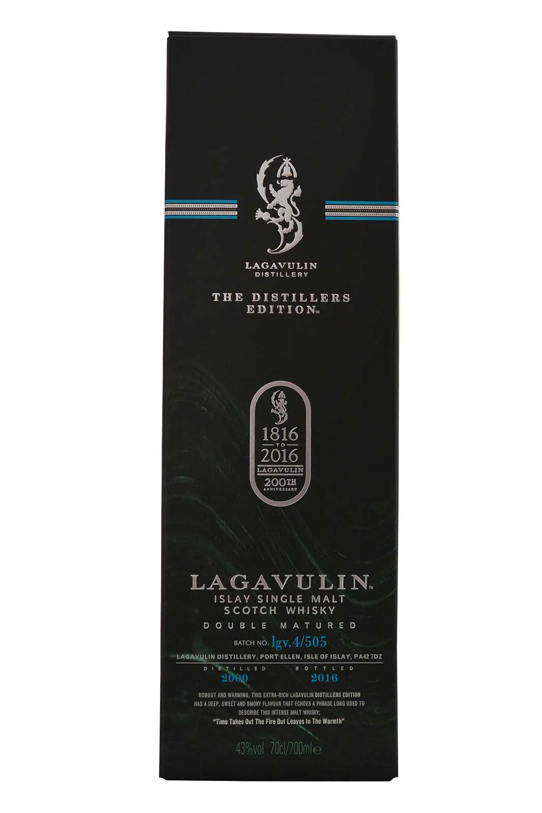 Lagavullin 2000 Distillers Edition Double Matured 4/505 - Image 4