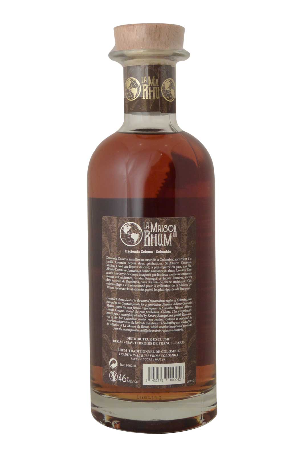 Rhum Vieux 12 Year Old Batch 3 Colombie - La Maison du Rhum - Image 3