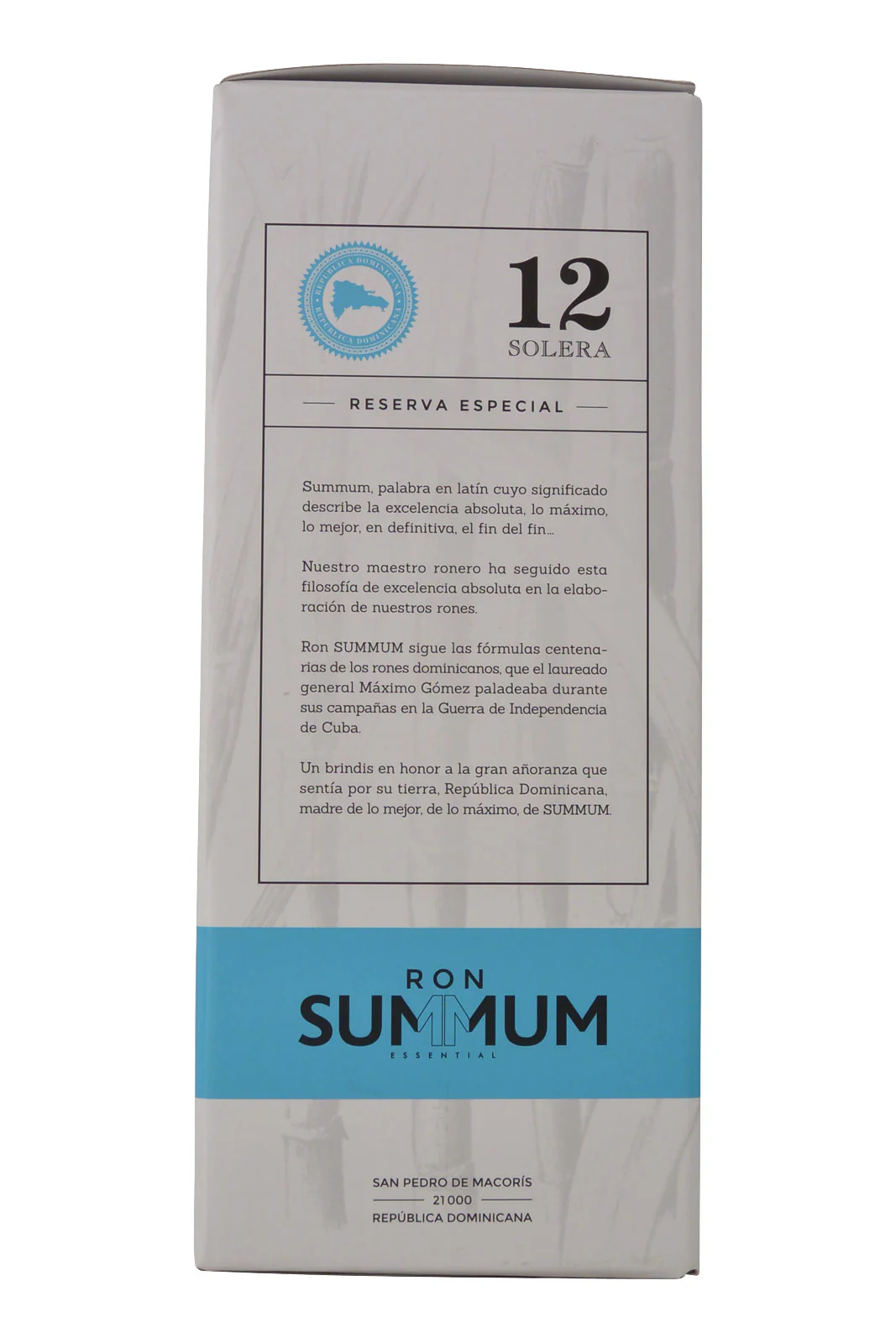 Summum 12 Year Old Solera Cask Reserva Especial - Image 5