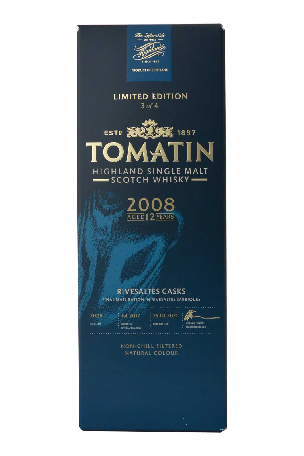 Tomatin 12 Year Old 2008 Rivesaltes - French Collection - Image 4