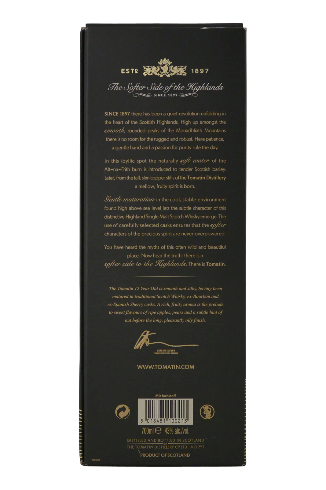 Tomatin 12 Year Old - Image 5